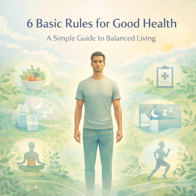 6 Basic Rules for Good Health