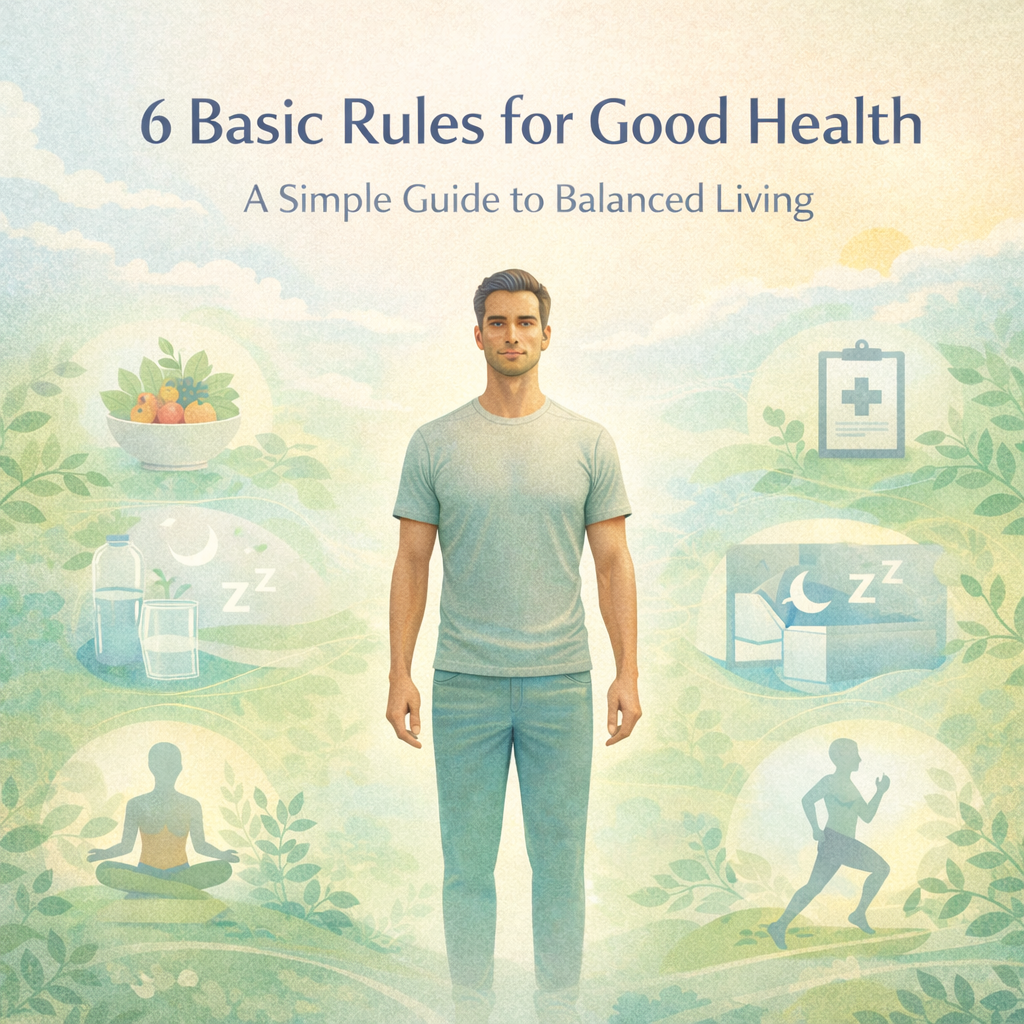 6 Basic Rules for Good Health