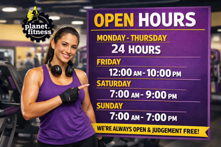 planet fitness open hours