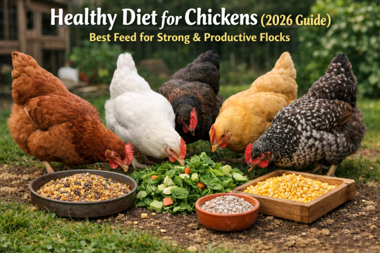 healthy diet for chickens