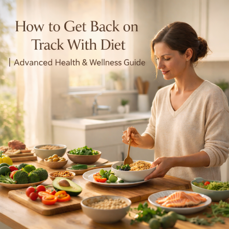 How to Get Back on Track With Diet