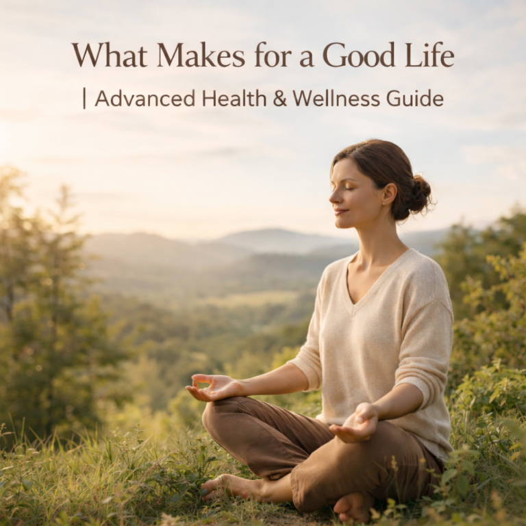 What Makes for a Good Life