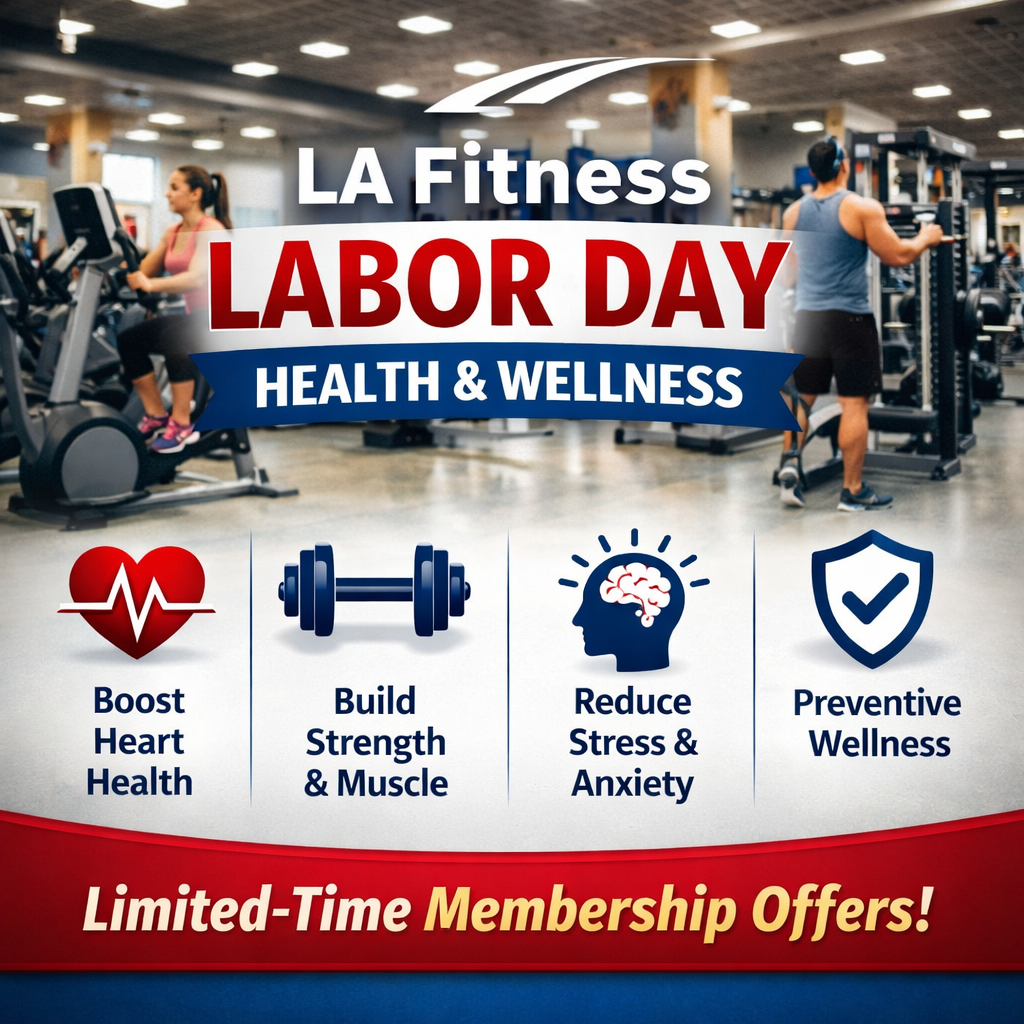 LA Fitness Labor Day