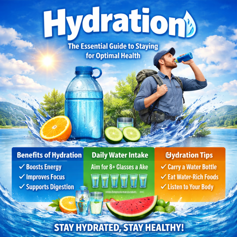 The Essential Guide to Staying Hydrated for Optimal Health